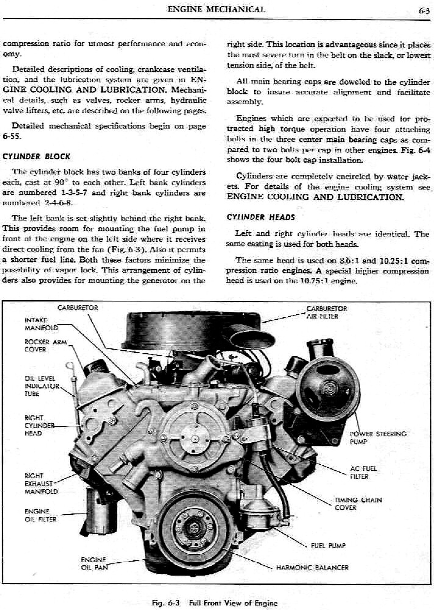 1961 Pontiac Shop Manual- Engine Page 4 of 63